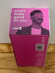BRAND NEW-WeariQ Bluetooth Smart Glasses, SS-DustyBC1-Dusty Blue Glossy Frame