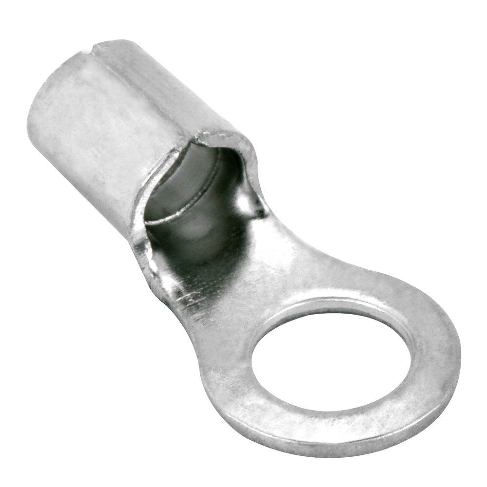 100 Ring Terminal Connector Non-Insulated Uninsulated 12-10 GA AWG Gauge #10