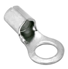 100 Ring Terminal Connector Non-Insulated Uninsulated 12-10 GA AWG Gauge #10