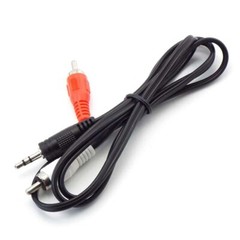 1M/1.5M/3M 3.5mm male Plug Jack To Dual 2 RCA Male connector Stereo Audio Cable