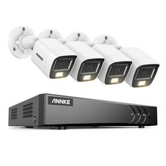 ANNKE 16CH H.265+ 5MP Lite 5in1 DVR 1080P CCTV Security Camera System Outdoor AI