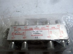 8-Way Coaxial Cable Splitter 5-2300 MHz for RG6 RG59 TV Antenna