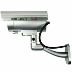 4 Pack IR Bullet Dummy Fake Surveillance Security Camera CCTV with Record Light