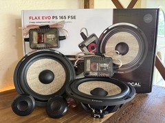 Focal PS165FSE – 6.5″ (16,5 CM) Shallow Basket, 2-Way Component Speaker FLAX EVO