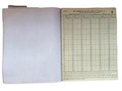 Vintage The Log of Amateur Radio Station 1948 40’s PLUS Several Letters US Mars