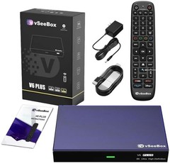 vSeeBox V6 Plus Android Streaming Box | FreeSame Day Shipping 8K Ultra HD