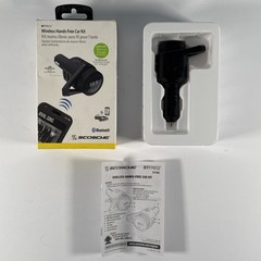 Scosche Bluetooth FM Transmitter (2.4A/12W 2-Port USB-A) – Black NEW OPEN !!!