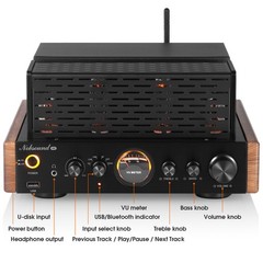 Nobsound Class A HIFI Tube Amplifier Stereo Single-ended Integrated Power Amp