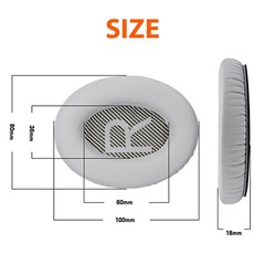 Ear Pads Replacement Kit for Bose QuietComfort QC35/QC35 ii Over-Ear Headphones