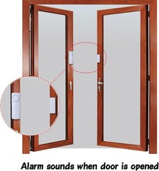 Door Window Alarm, 90DB Door Alarms for Kids Safety, Wireless Sensor Door Win…