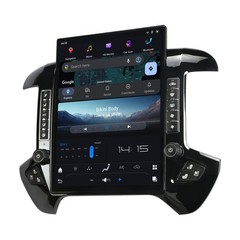 15.6″ Car Stereo Android Radio 8+128GB For 13-20 Chevrolet Silverado Gmc Sierra