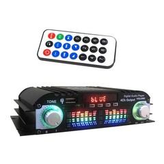20Hz-20KHZ Power Amplifier 4 Channel Mini HiFi Digital Stereo Audio xx