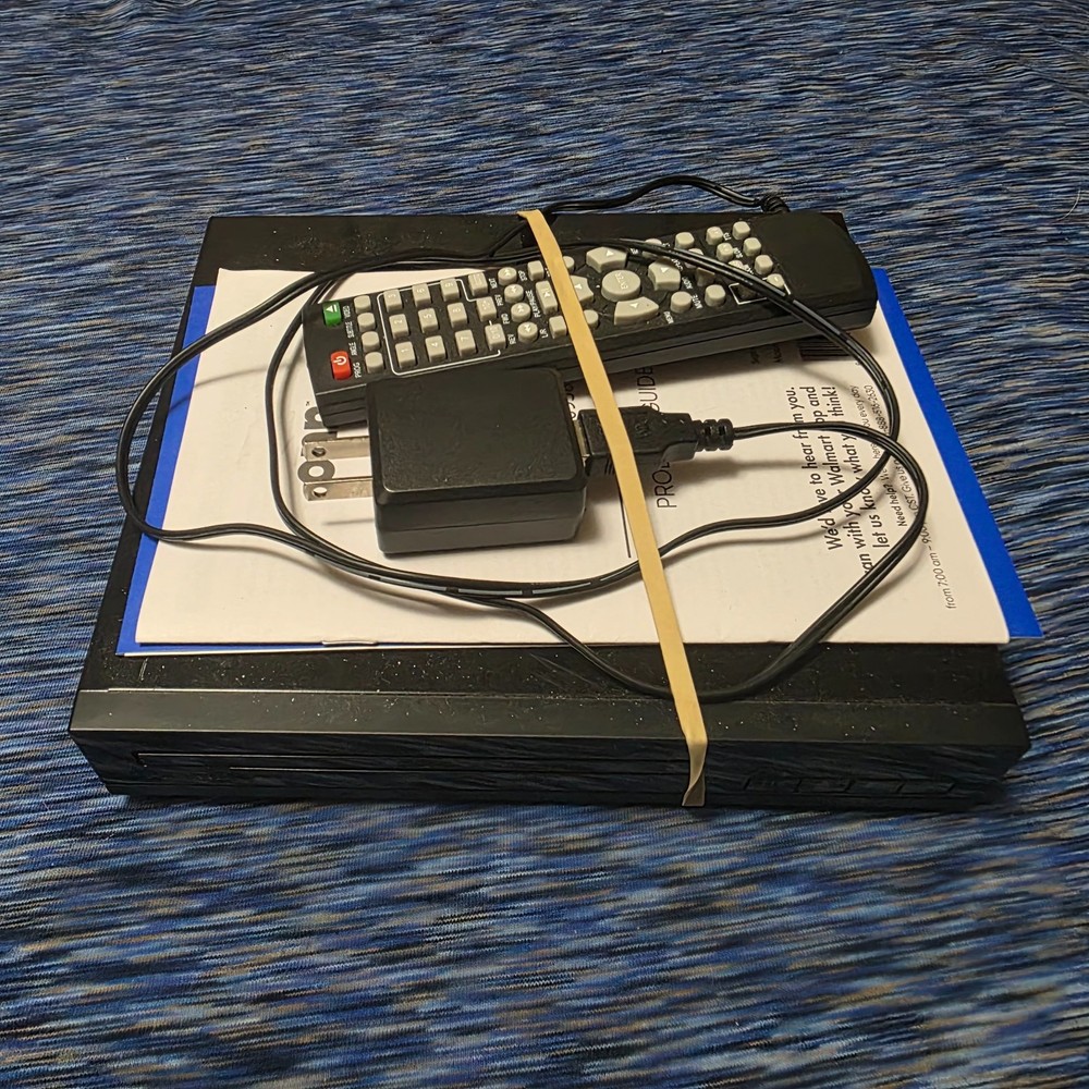 Onn DVD Player w/Remote & User Manual – Tested/Works – HDMI Cable NOT Included