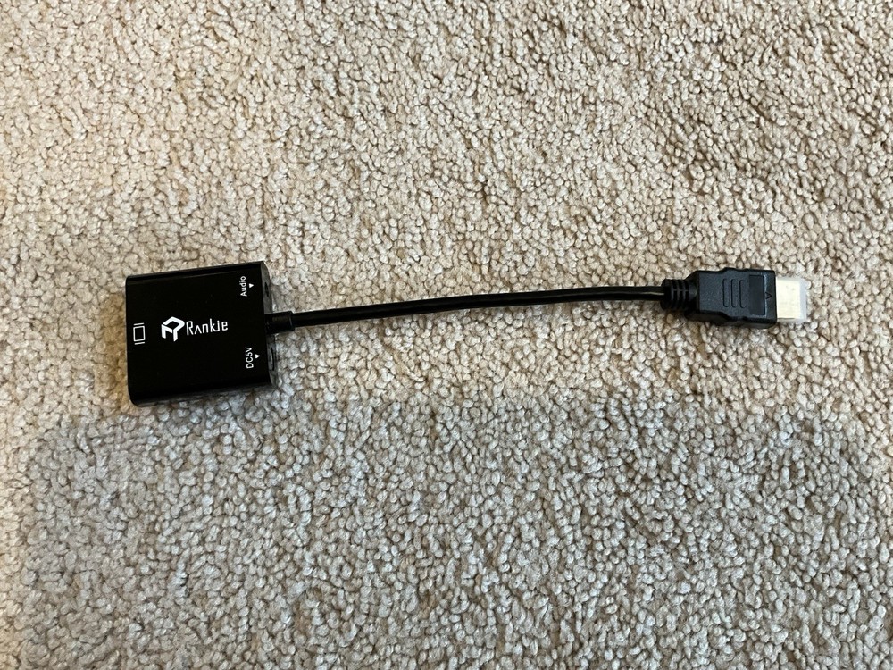HDMI male to VGA female adapter converter