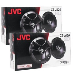JVC CSJ620 300W Front Door /Rear Deck Speakers kit for 2006-2021 Honda Civic