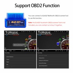 Double 2DIN Rotatable 10.1” Android 10 Car Apple CarPlay GPS WiFi Stereo Radio