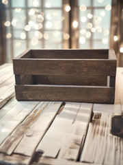 Darla’s Studio 66 CD Holder Wood Crate