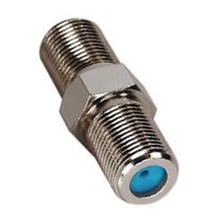 PPC Coax F81 Female Barrels RG6 Wire Splice Cable Split F Connector 3GHz CATV 4K