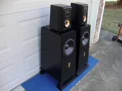 Awesome Aerial Acoustics Model 10T 3-Way Floor Speakers (Matched Pair) ~ Rare