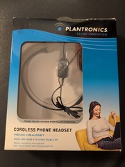 Plantronics M214C Noise Cancelling Telephone Headset Single Ear Boom 2.5mm Plug