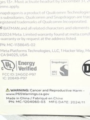 Meta Quest 3S Virtual Reality Headset in White – 128GB Storage (MC-1204060-03)