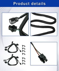 23295979 & 23295980 Tail Lamp Light Wiring Harness Fits for GMC Sierra 1500(2…