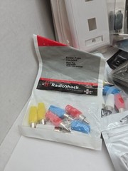 RADIOSHACK 275-0653 DPDT HEAVY DUTY TOGGLE Wall Plate Coax Radio Shack Lot TV