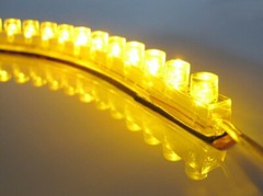 2x 24cm 24Leds 12V Bright Soft LED Strip Lighs Car Moto Decoration Waterproof