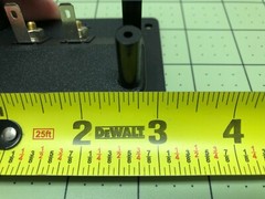 Speaker Terminal Cup Gold 5-Way Binding Post High Power – Rectangular – NEW