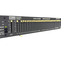 TDM 30GE-1 Mono 30 Band Graphic Equalizer -also- ASA (Advance Sound Application)