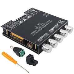 ZK-TB21 Bluetooth Amplifier Board,50W+50W+100W 2.1 Channel Subwoofer Amp Boar…