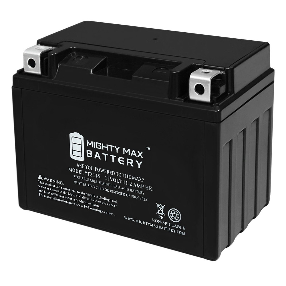 Mighty Max YTZ14S 12V 11.2Ah Replacement Battery for Yuasa YTZ14S-BS