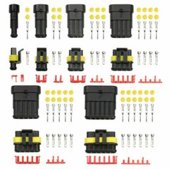 325/708Pcs 1-6 Pin Car Automotive Waterproof Electrical Wire Connectors Plug Kit