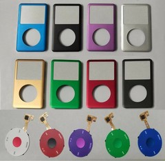NEW Front Cover & Click wheel & Dot Replacement Kit for IPod Classic 6th/7th gen