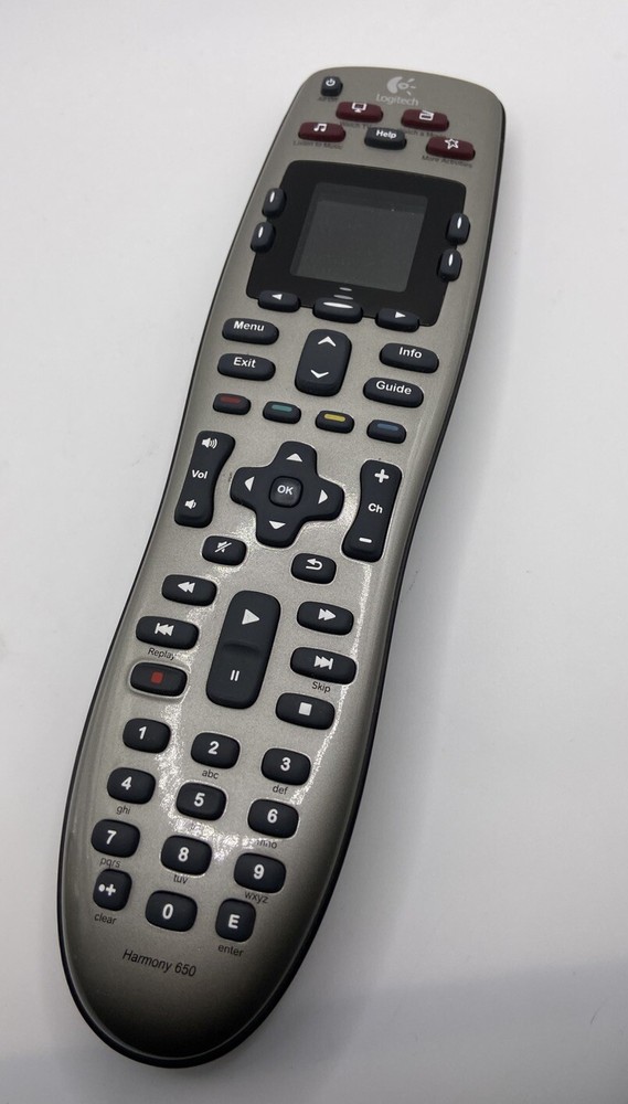 Logitech Harmony 650 All-in-One Universal Programmable Advanced Remote