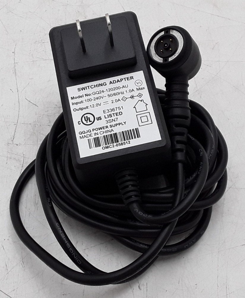 Magnetic 5-Pin | GQ24-120200 | QQJQ | Output: 12V-2A Power Supply | Sentinel