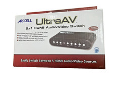 Accell UltraAV 5×1 HDMI Audio/Video Switch K072C-010B