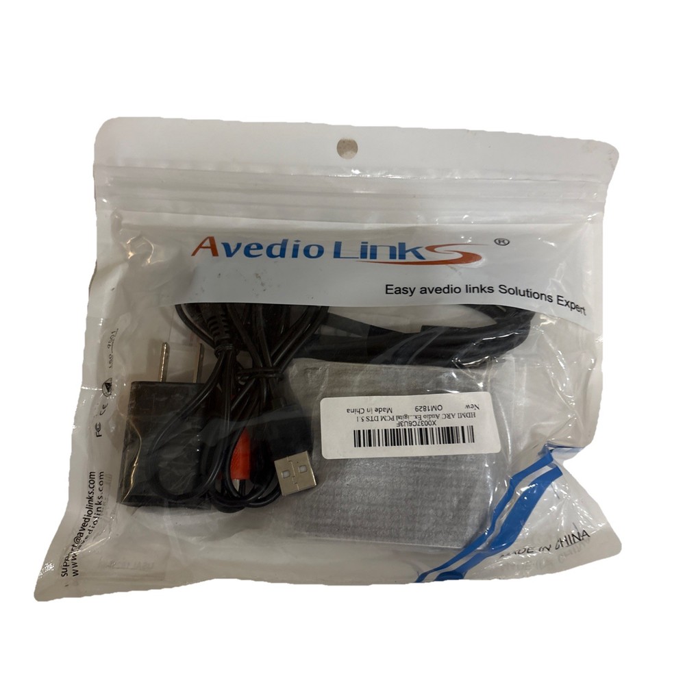 Avedio Links HDMI ARC Audio Extractor Converter 4K@60Hz NEW