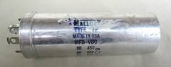 Mallory Type FP 80/40/20 UF 450 Volts Electrolytic Capacitor Tested NOS Lot 3