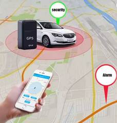 1pc Black Mini GPS Locator Magnetic Car Anti-Theft Tracking Device – NEW