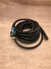 Innovoo 15ft HDMI Extension Cable Male to Female Black/Blue A/V Cord