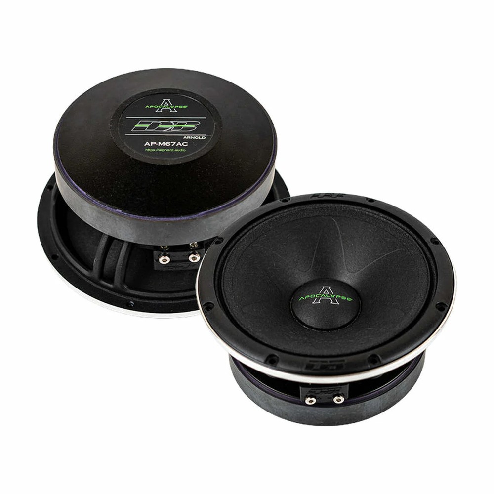 Deaf Bonce Apocalypse AP-M67AC 6.5″ 300W RMS Arnold Midrange Speakers (Pair)