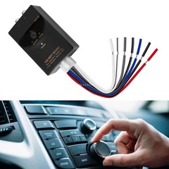 Car Audio Speaker Wire to RCA Line Output Converter for Amplifier Subwoofer 2CH