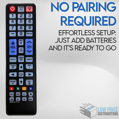 Replacement Remote for Samsung UN32J4000 UN32J5003 LN40A500 | New Unbranded