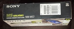 Sony NW-MS7 Walkman FACTORY SEALED (except to check accessories and take photos)