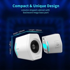 G2000 32W PC Computer Speakers for Gaming Desktop PC Laptop Mac Computer Woof…
