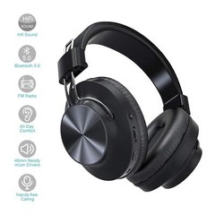 Nia Bluetooth 5.0 Over Ear Wireless Headphones 30 Hours Battery Fm Radio Mp3