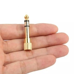 6.35mm Male to 3.5 mm Earphone Adapter plug 1 Male for 2 Female Audio Splitter