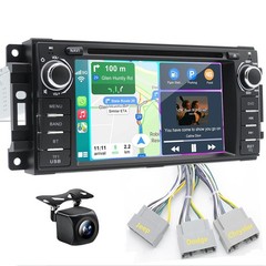 For Dodge RAM 1500 2500 3500 2009-2012 CarPlay GPS Car Radio Stereo DVD Player
