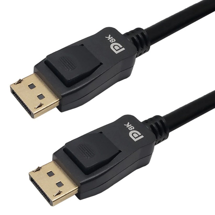 DisplayPort Cable 1.4 10Ft 8K 60Hz VESA Certified HBR3 32AWG CL3